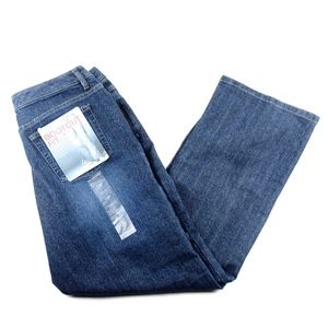 Liz Claiborne 12 Petite Jeans Boot Cut Dark Wash